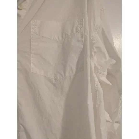 Wilfred Free Aritzia 100% Cotton Essential Oversized Oxford Shirt Button Down M - Picture 3 of 7